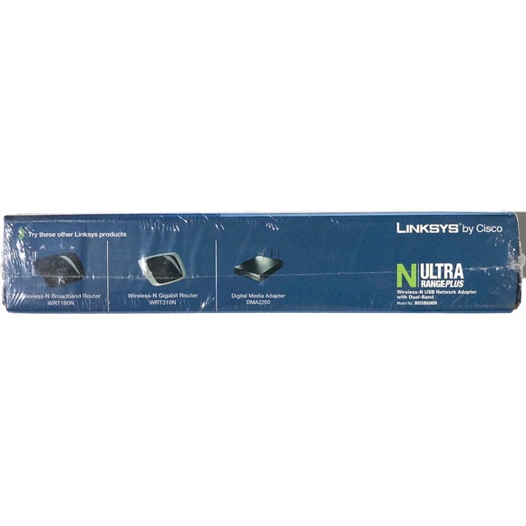Linksys Wireless-N Usb Network Adaptor Dual-Band Model WUSB600N 745883573189 - Picture 3 of 6